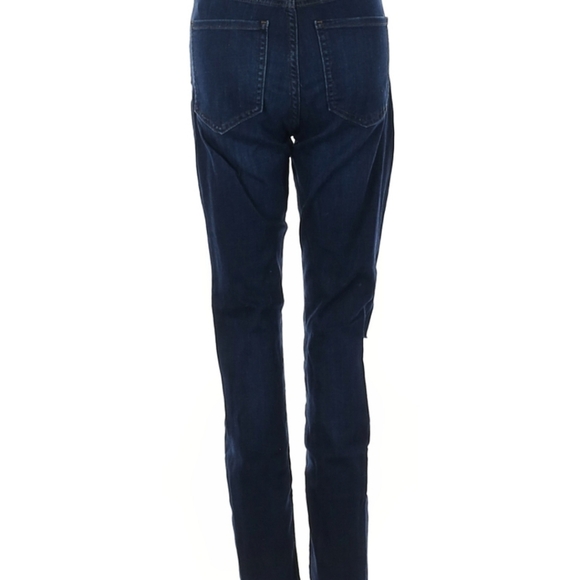 Banana Republic jeans leggings, dark blue, distresses, 25in waist - Picture 2 of 2